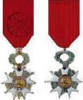 Croix d'Officier et Chevalier
